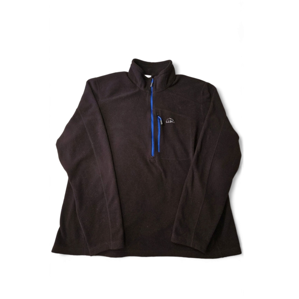 L.L Bean Mens Trail Pullover Fleece
